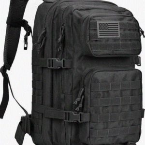 Military Tactical Backpack 40L Assault Pack Army Molle Bug Out Bag Backpacks Black Brown
