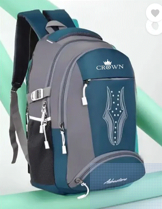 Large 35 L Backpack Medium 35 L For College Travel Office For Men & Women (Blue)